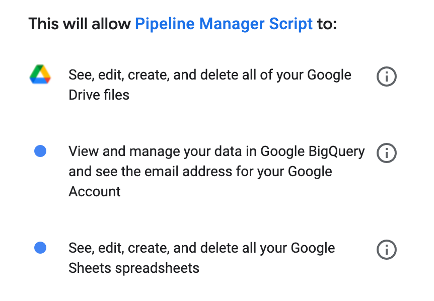 Automate Multiple CSV to BigQuery Pipelines with Google Sheets & Apps Script