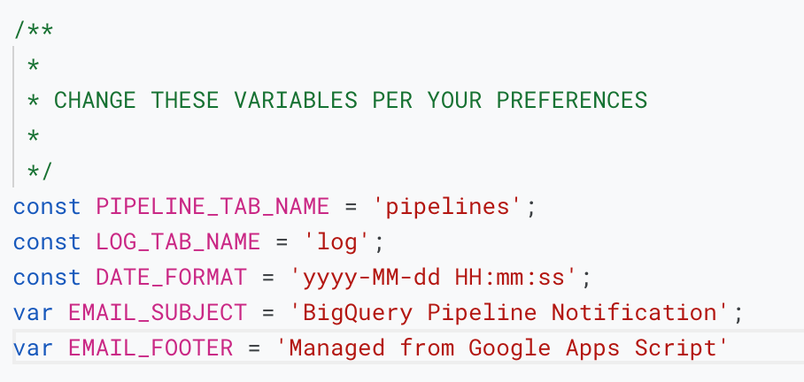 Automate Multiple CSV to BigQuery Pipelines with Google Sheets & Apps Script