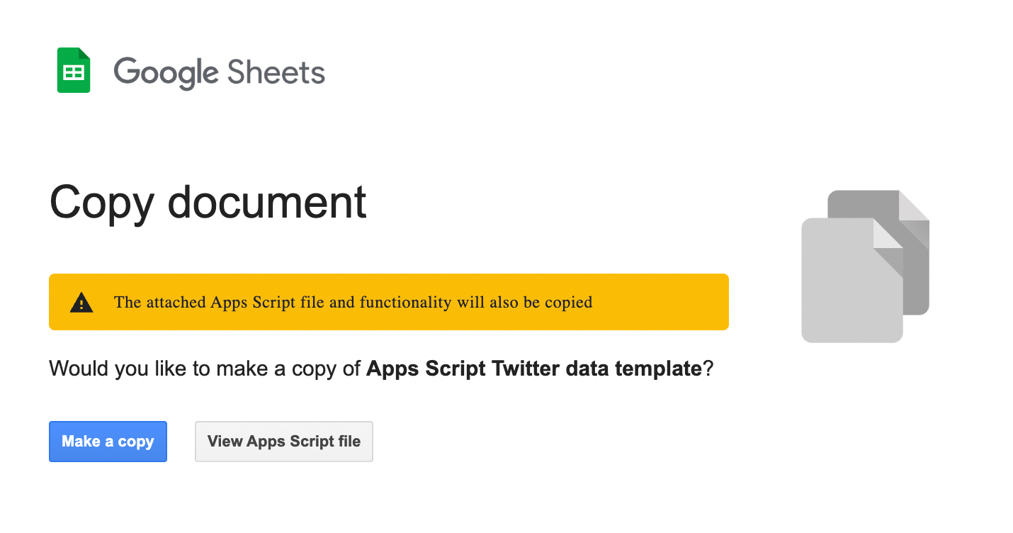 Extract & visualize your own Twitter data using Google Apps Script & Google Sheets